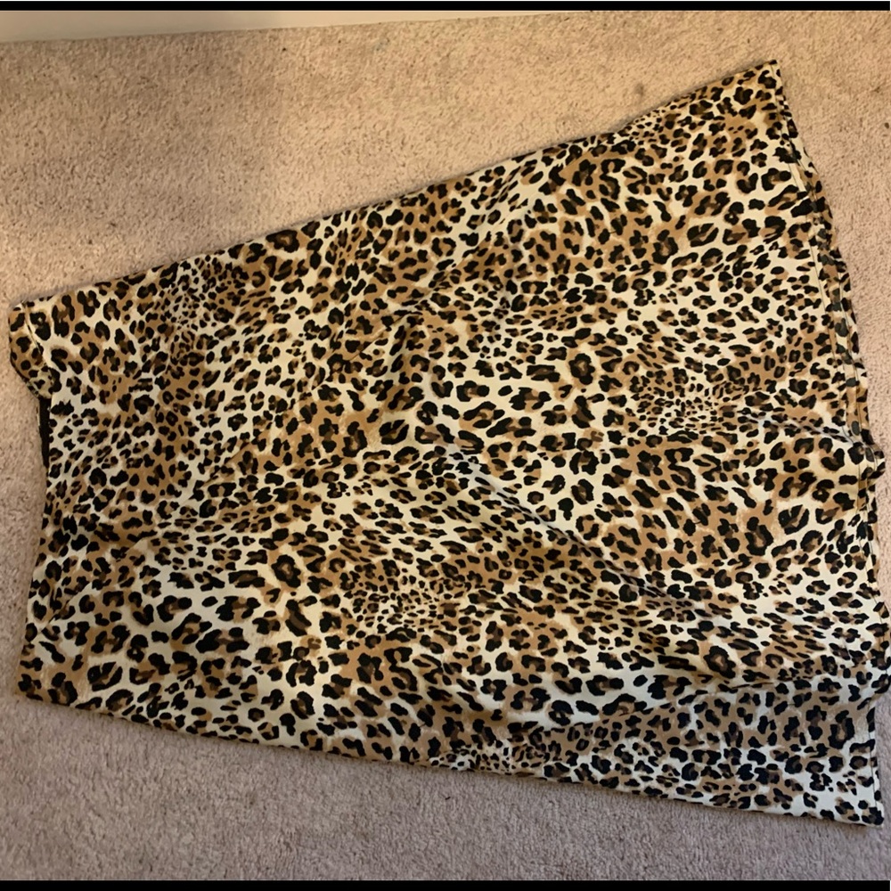 Satin a line midi skirt